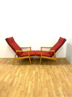 Retro kŕesla TON 60. léta polohovací - 10