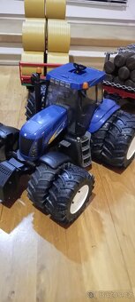 Bruder - Traktor+přídavná kola 4X - 10