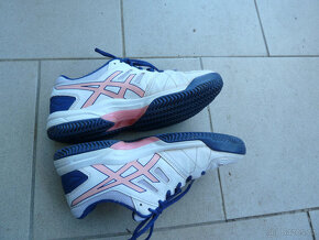 Boty,tenisky Asics gel,39,5,kožené - 10
