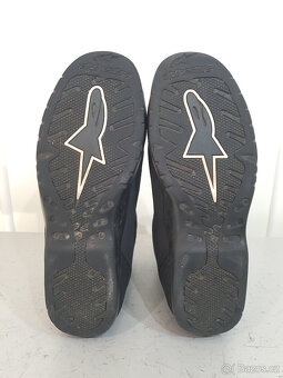 45 Alpinestars kožený boty na motorku - 10