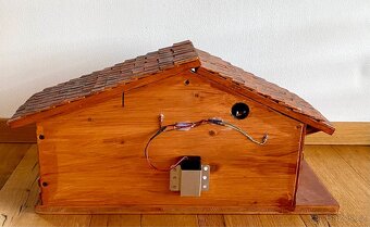 Starý velký dřevěný betlém s osvětlením - 10