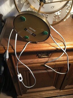 Retro stolní lampa s ověsky - 10