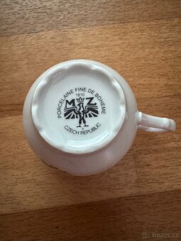 Nová porcelánová kávová souprava s cukřenkou - 10