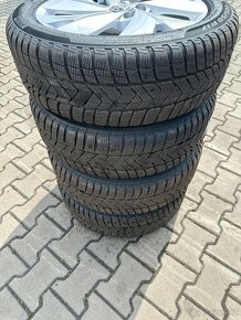 ZÁNOVNÍ Kompletní alu VW Golf 5x112r17+205r50r17 zimní - 10