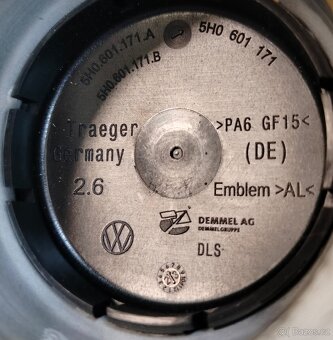 VW BELMONT 5X112 ET46 6,5Jx17 57,1 Originální ALU - 10