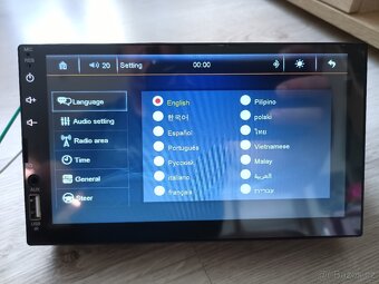 Dotykové 7" autorádio BT USB Mirorlink 1/2DIN - 10