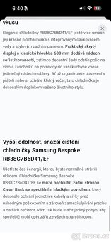 Lednička s mrazákem Samsung Bespoke - 10