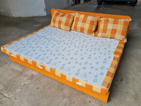 rozkládací postel s úložným prostorem - spaní 150x198 - 10