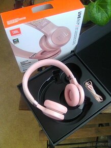 Bezdrátová sluchátka JBL Line 460 NC - růžová - nová - 10