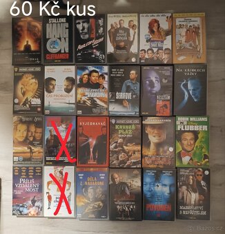 VHS, Videokazety - 10