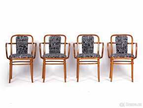 Židle, křesílka TON, návrh J Hoffman, 4ks - 10