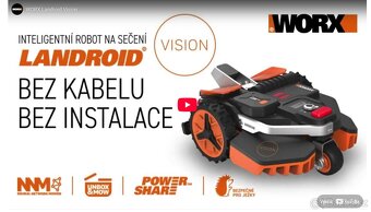 PLNĚ ROBOTICKÁ sekačka WORX Landroid Vision M600 WR206E.1 - 10