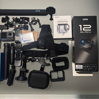 GoPro HERO 12 Black + Hromada příslušenství - 10