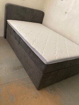 Postel boxspring 200x120 elektricky polohovatelná_Nová - 10