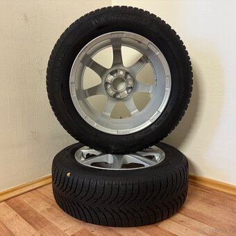 MERCEDES A/B/CLA 5x112 R16 ET44+ZIMNÍ 205/60R16 6,5/6mm - 10