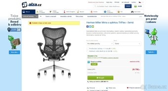 Kancelářská židle Herman Miller Mirra Triflex - 10