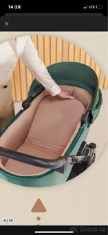 Kočárek kinderkraft prime premium 2 3v1 venezian black 2024 - 10