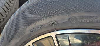 Originální Mercedes disky 8J x 19 ET32,5 + zimní pneu Contin - 10