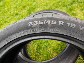 2 letní pneumatiky Continental 235/45/19 - 10