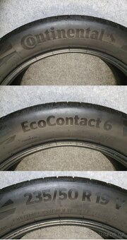 4x -- 235/50 R19 Letní pneu Michelin / Continental -- - 10