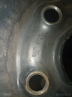 Zimní kola 195/65 R15 disky 6Jx15 ET 47 - 10