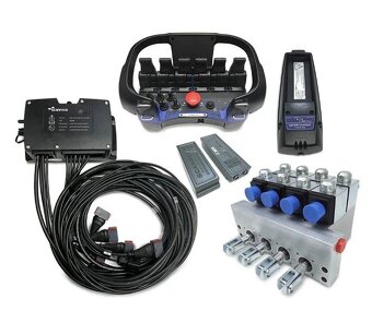 Rádiové/dálkové ovládání SCANRECO hydraulické jeřáby/ruky - 10