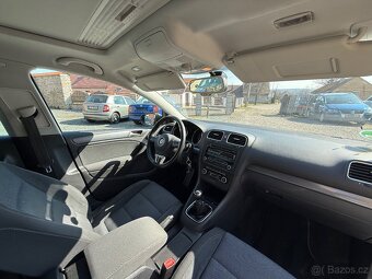 VW Golf VI 1.6tdi 2012 (ŠIBR-WEBASTO-LED-17”-SENZORY) - 10