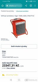 Přímotop FRICO 15KW 400V - 10