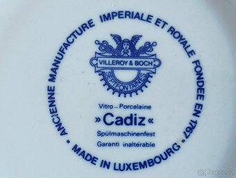 VINTAGE KÁVOVÝ SERVIS VILLEROY A BOCH LUCEMBURSKO - 10