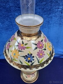 Keramicka lampa motiv květy - 10