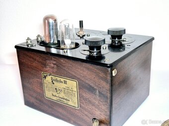Rádio R.C.A Radiola III. typ RI, 1924, USA, New York - 10
