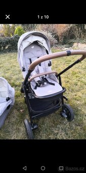 Kočárek Joie Versatrax šedý, ramble xl + příslušenství - 10