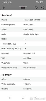 Prodám Lenovo Thinkbook 16 g6 šedý s příslušenstvím - 10