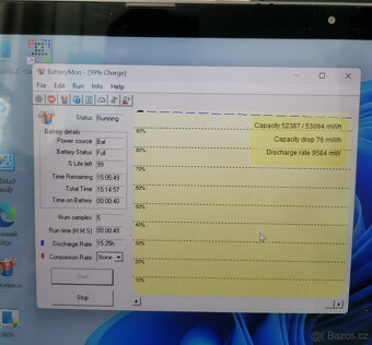 Dell latitude E5300 2v1, i5 8365U, 128 M.2 SSD,8 GBram,Win11 - 10
