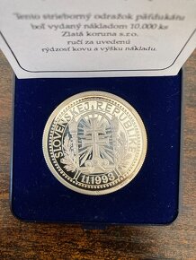 Prodej stříbrných investičních mincí - 10