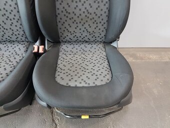 Vyhřívané černé sedačky + kabeláž Škoda Fabia Fl. - 10