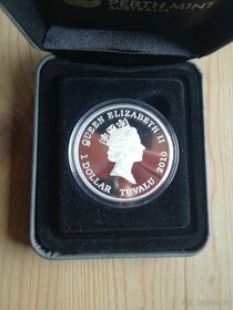 2010 Znovusjednocení Německa 1oz Silver Proof - 10