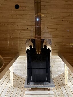 ZAHRADNÍ SUDOVÁ SAUNA 240cm DIY 2KR - 10