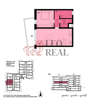 PRONÁJEM MODERNÍHO & PROSTORNÉHO 2kk s Terasou v Residenci R - 10