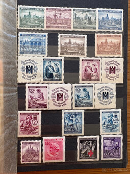 Sbírka známek z období Protektorátu a poválečného ČSR - 10