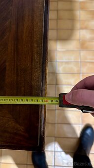 Barokní starožitný stůl 180x90x80 - 10