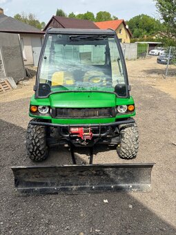 John Deere Gator, diesel, naviják, pluh na sníh - 10