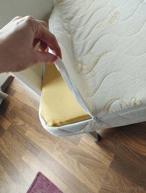 Bílá dřevěná postýlka 70x140 - 10