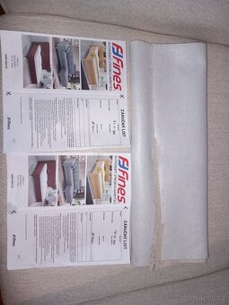 KLIPOS křeslo SS02 – bílá káva - 10