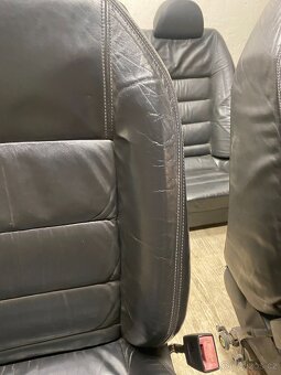 ŠKODA SUPERB 1 2001-2008 - KOŽENÉ VYHŘÍVANÉ SEDAČKY - 10