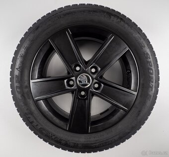 Škoda Octavia - Originání 16" alu kola - Zimní pneu - 10