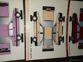 Samolepky rallye a papírové modely auta - 10