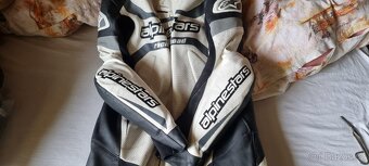 Kožená jednodílná kombinéza ALPINESTARS TOP - 10