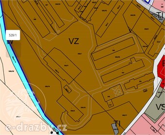 Stavební pozemek 2172 m2 určený pro komerční výstavbu, obec - 10