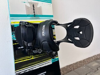 Snowboard K2 -  Wide 156 s vázáním + přilba, vak. - 10
